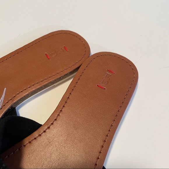 ED by Ellen Black Knot Sandals 7.5 - Picture 2 of 7